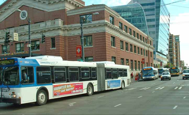 Community Transit New Flyer D60LF artic 8854